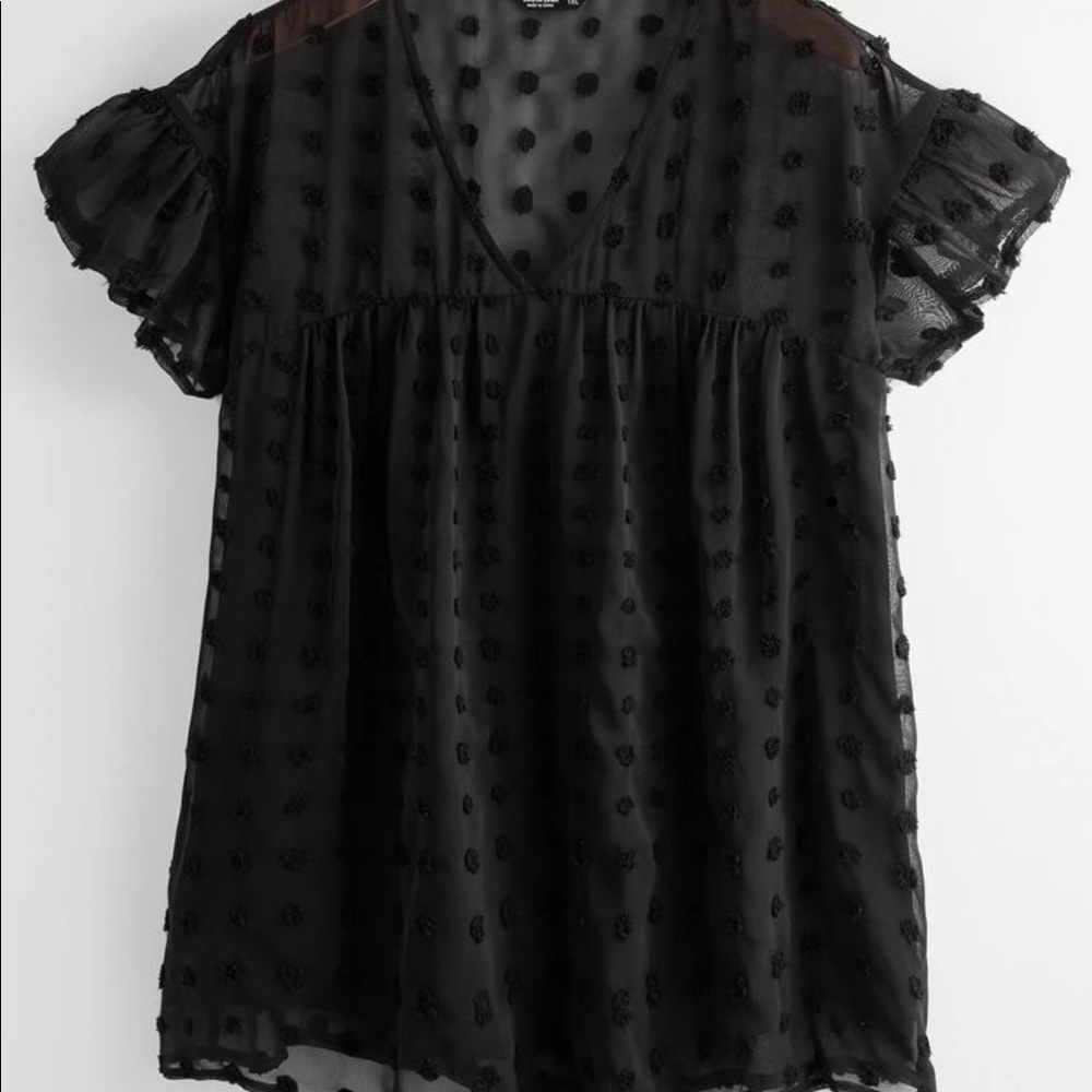 SHEIN Sheer Top
